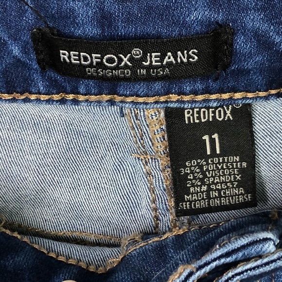 RED fox Distressed denim - Picture 8 of 14